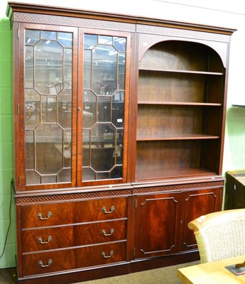 Lot 1415 - Two reproduction bookcases