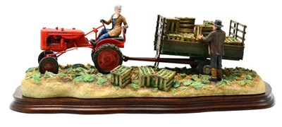 Lot 43 - Border Fine Arts 'Cut and Crated' (Allis Chalmers Tractor), model No. B0649 by Ray Ayres,...