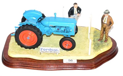 Lot 56 - Border Fine Arts 'A Major Decision' (Fordson Major E1ADDN Tractor), model No. JH92 by Ray...