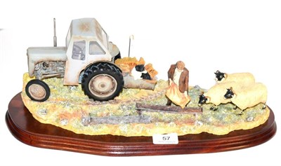 Lot 57 - Border Fine Arts 'Frosty Morning' (Fergie TE20), model No. B0343 by Ray Ayres, limited edition...