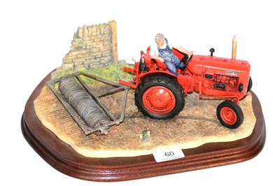 Lot 60 - Border Fine Arts 'Turning With Care' (Nuffield Tractor), model No. B0094 by Ray Ayres, limited...