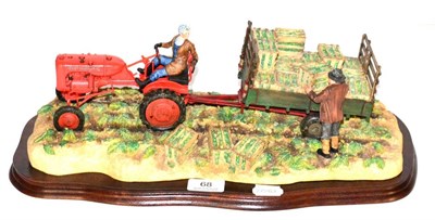 Lot 68 - Border Fine Arts 'Cut and Crated' (Allis Chalmers Tractor), model No. B0649 by Ray Ayres,...