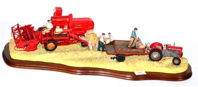 Lot 71 - Border Fine Arts 'Bringing in the Harvest', model No. B0735 by Ray Ayres, Millennium limited...