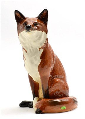 Lot 78 - Beswick Fireside Fox, model No. 2348, gloss