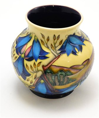 Lot 121 - A modern Moorcroft Wuthering Heights pattern 914/6 vase, designed by Philip Gibson, number...