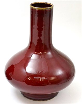 Lot 141 - A sang de boeuf vase