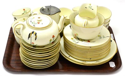 Lot 160 - Royal Doulton Art Deco style tea service