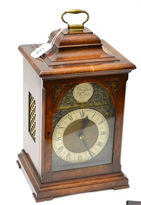 Lot 493 - Smiths walnut cased clock