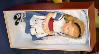 Lot 497 - R John Wright dressed doll, Alice, in original box