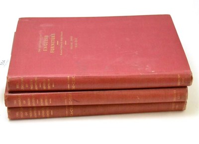 Lot 554 - Edwards dictionary of English Furniture, 1954, 3 vols, original cloth