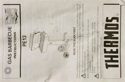 Lot 1101 - Modern Thermos gas barbecue, in original box with instructions