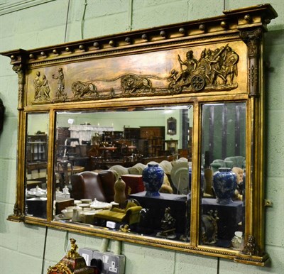 Lot 1160 - A Regency overmantel mirror