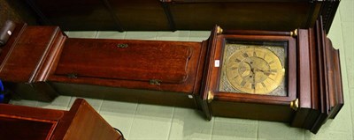 Lot 1161 - An eight day brass dial longcase clock, John Steel