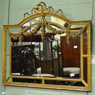 Lot 1170 - Ornate gilt framed wall mirror