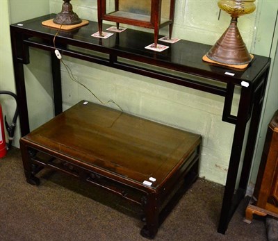 Lot 1174 - A modern Chinese side table