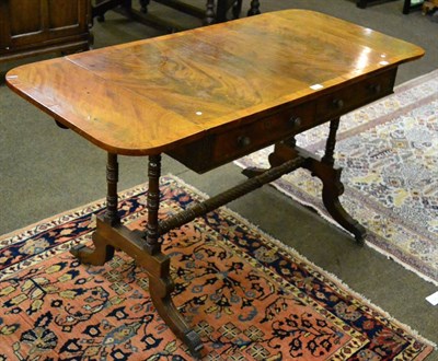 Lot 1214 - A Regency mahogany sofa table