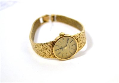 Lot 60 - An Omega De Ville 9ct gold watch
