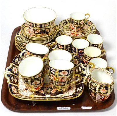 Lot 169 - A quantity of Royal Crown Derby tea and coffee wares (one tray)