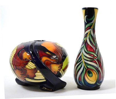 Lot 233 - A modern Moorcroft Parasol Dance pattern 40/5 vase, designed by Kerri Goodwin, impressed...