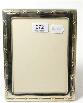 Lot 272 - Silver Walker & Hall photograph frame