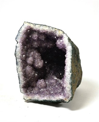 Lot 511 - A Large Amethyst Geode, Minas Gerais, Brazil, 27.5cm by 20cm by 28cm