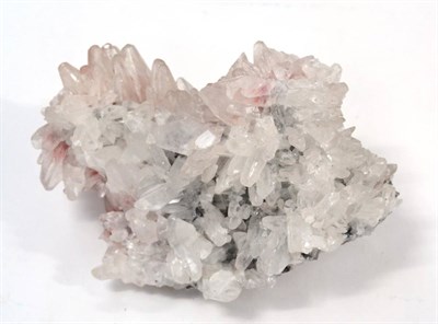 Lot 599 - * One Calacite Mineral Specimen with scalenohedral crystals, some having Hematite inclusions,...