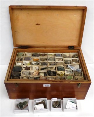 Lot 636 - Three Trays Containing Approximately One Hundred and Fifty Mineral Specimens, circa 1960,...