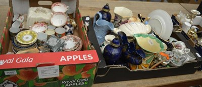 Lot 1085 - A large quantity of miscellaneous ceramics including various British and Continental cups and...