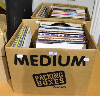 Lot 1156 - A quantity of records (in two boxes)