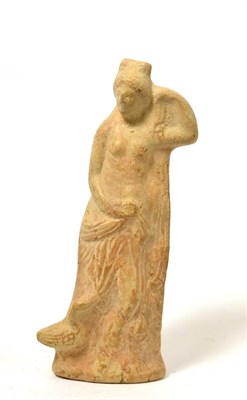Lot 4 - A Hellenistic model of Leda and the Swan, in deep relief , 20cm high