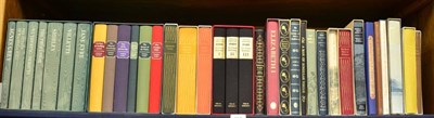 Lot 364 - A collection of Folio Society books including a set of works by the Bronte sisters (35 volumes - 33