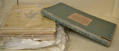 Lot 369 - Thornton's Temple of Flora, 1951, folio, colour plates, dust wrapper; with a collection of...