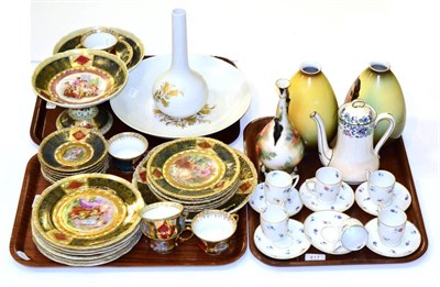 Lot 417 - Quantity of assorted ceramics (on three trays)