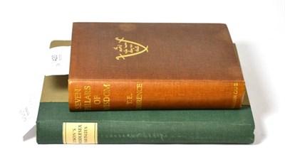 Lot 420 - 1 volume Rev Daniel Lysons ";County of Middlesex"; 1800 and 1 volume Lawrence ";Seven Pillars...