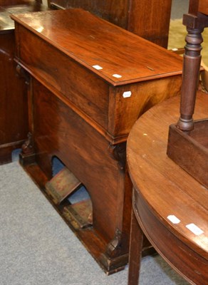 Lot 1030 - A 19th century Waddington & Sons walnut pedal organ