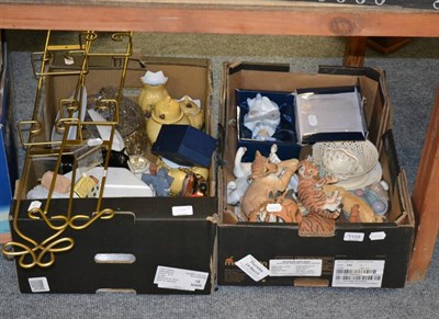 Lot 1109 - A group of miscellaneous ceramics including Aynsley, etc (in three boxes)