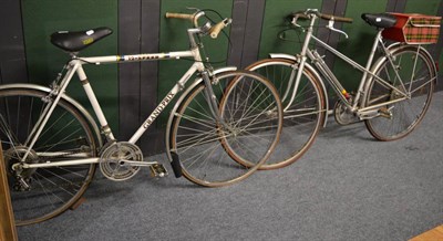 Lot 1146 - A vintage Grand Prix twelve speed road bike together with a Rudi Altia road bike