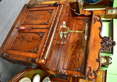 Lot 1397 - A Victorian mahogany chiffonier