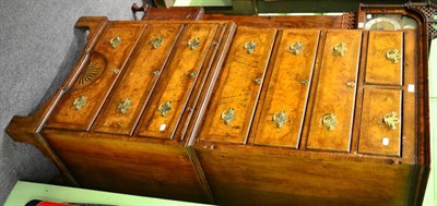 Lot 1408 - An 18th century style chest on chest