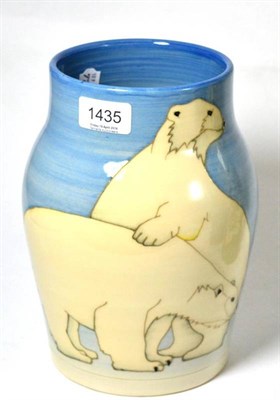 Lot 1435 - Dennis Chinaworks, Polar Bears pattern, 23cm high