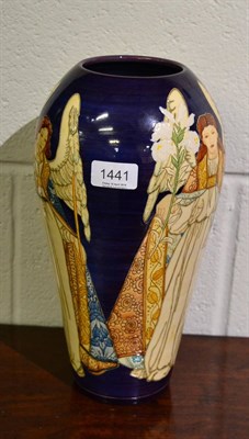 Lot 1441 - Dennis Chinaworks vase, William Morris Angel pattern, 33cm high