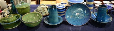 Lot 1469 - Eleven pieces of Dartington and other studio pottery (11)