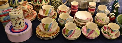 Lot 1470 - Large quantity of modern crockery including Emma Bridgewater Betty's Pattern bowls and plates,...