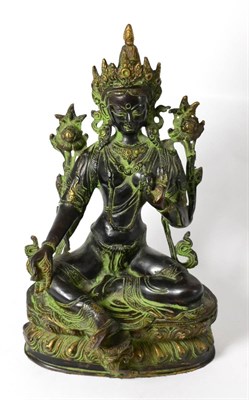 Lot 2 - An Indian bronze deity, Dakini