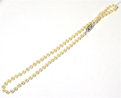 Lot 71 - Mikimoto pearls