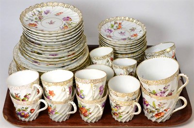 Lot 175 - Dresden tea/coffee service