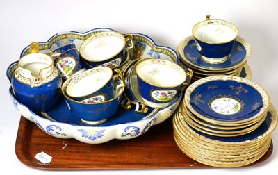 Lot 176 - A collection of ceramics including a pair of Chinese Kangxi teabowls etc (qty)