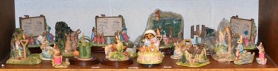 Lot 291 - A collection of Border Fine Arts Beatrix Potter figures (19)