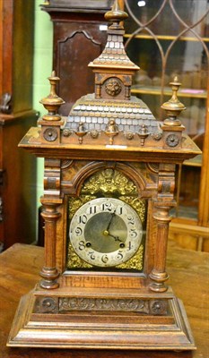 Lot 380 - An American striking Ansonia mantel clock