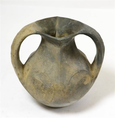 Lot 385 - Chinese pottery amphora, possibly Han Dynasty